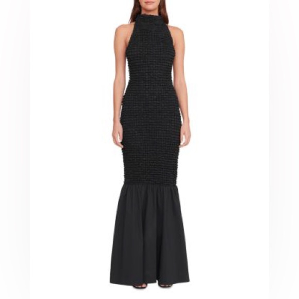 STAUD Black Maxi Dress
